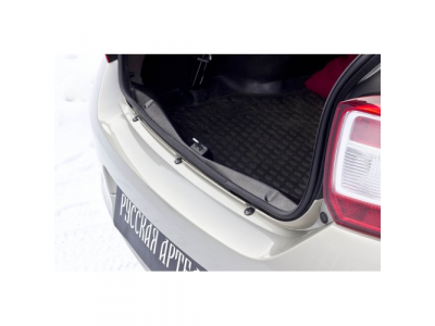 Накладка на порожек багажника для Renault Logan 2014-