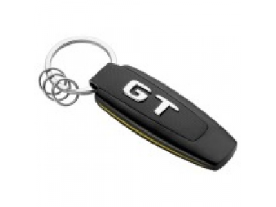 Брелок Mercedes-Benz Key Ring, AMG GT, Black/Silver/Yellow