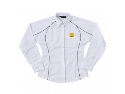 Женская рубашка с длинным рукавом Renault Ladies Longsleeved Shirt White