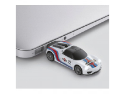 Флешка (USB-накопитель) Porsche USB stick 918 Spyder, артикул WAP0407130E
