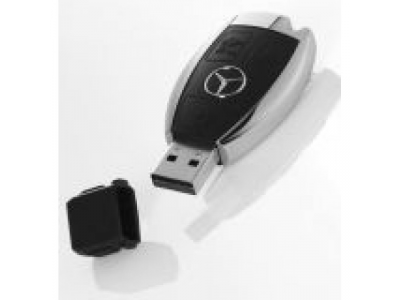 Флешка Mercedes-Benz USB Stick, Black / Silver, 16Gb