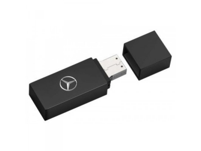 Флешка Mercedes-Benz USB Stick Black Edition, Swarovski Crystal Fine Rocks, 16GB, артикул B66953130