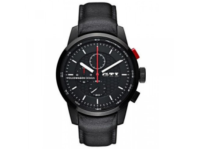 Наручные часы Volkswagen GTI Chronograph, Unisex, Black, артикул 000050830GAAB