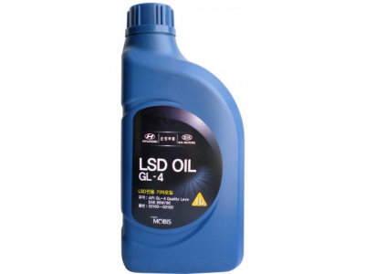 HYUNDAI 85W-90 GL-4 LSD (1л) трансм. масло для дифференциалов