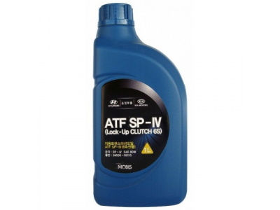 HYUNDAI ATF SP-IV (1л) трансм. масло для 6-ступ. АКПП A6LF1/2/3, A6GF1, A6MF1/2