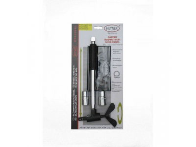 Ключ балонный патентованный с насадками (17-19-21-23 ) от HEYNER Ключ балонный патентованный с насадками (17-19-21-23 )