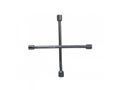 Ключ балонный крестовой 17x19x21x23 мм, 14''*15,5 мм, хром