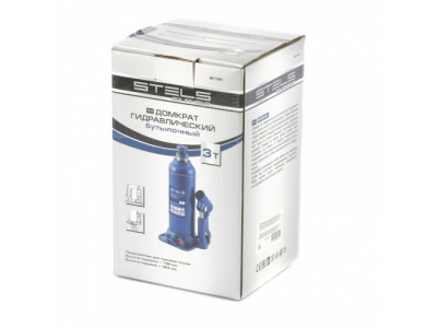 Домкрат гидравлический бутылочный, 3 т, h подъема 188-363 мм Stels от STELS Домкрат гидравлический бутылочный, 3 т, h подъема 188-363 мм Stels