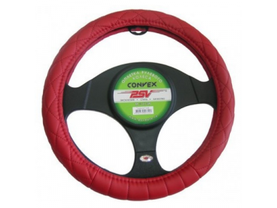 Оплeтка на руль "PSV" CONVEX (красный) M от PSV Оплeтка на руль "PSV" CONVEX (красный) M