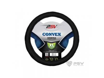 Оплeтка на руль "PSV" CONVEX (Черный) XL от PSV Оплeтка на руль "PSV" CONVEX (Черный) XL