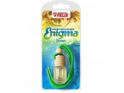 Ароматизатор подвесной с дерев. кр. FELIX Enigma Ocean (Океан) 5мл. от Felix Ароматизатор подвесной с дерев. кр. FELIX Enigma Ocean (Океан) 5мл.