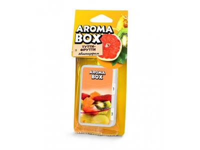 Ароматизатор FOUETTE "Aroma Box" подвесной "Тутти-Фрутти" B-13 от FOUETTE Ароматизатор FOUETTE "Aroma Box" подвесной "Тутти-Фрутти" B-13