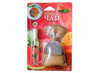 Ароматизатор FOUETTE "Чайная церемония" Мешочек с чаем "Арбузный чай" от FOUETTE Ароматизатор FOUETTE "Чайная церемония" Мешочек с чаем "Арбузный чай"