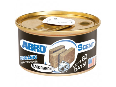 Освежитель воздуха "Органик" (Черный бриллиант), 42 г от ABRO Освежитель воздуха "Органик" (Черный бриллиант), 42 г