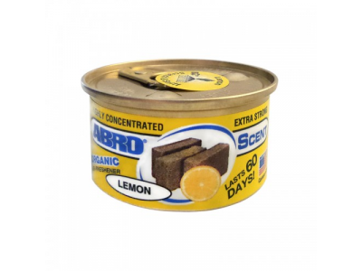 Освежитель воздуха "Органик" (Лимон), 42 г от ABRO Освежитель воздуха "Органик" (Лимон), 42 г