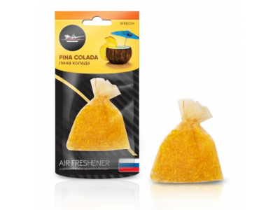 Ароматизатор подвесной Мешочек с гранулами пина колада от Airline Ароматизатор подвесной Мешочек с гранулами пина колада