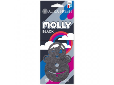 Ароматизатор AURA FRESH MOLLY Black