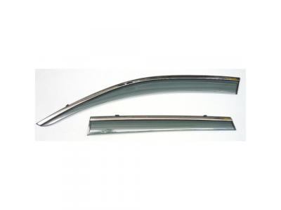 Ветровики Artway Hyundai IX45/Santa Fe 13- с металл. хром-молдингом от ARTWAY Ветровики Artway Hyundai IX45/Santa Fe 13- с металл. хром-молдингом