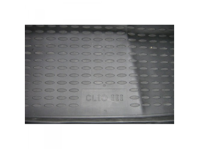 Коврик в багажник RENAULT Clio III 2005->, хб. (полиуретан)