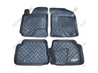 Коврики салона полиуретановые "AILERON" 60602 HYUNDAI GETZ (2002) от Aileron Коврики салона полиуретановые "AILERON" 60602 HYUNDAI GETZ (2002)