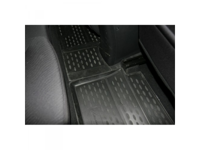 Коврики в салон HYUNDAI Solaris, 2010-2014, 4 шт. (полиуретан)