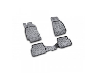 Коврики в салон AUDI A-6 2004-2/2005,3/2006-2011, 4 шт. (полиуретан)