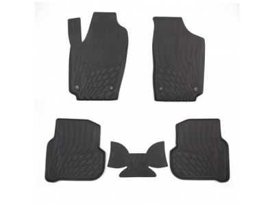 Коврики салонные литьевые Volkswagen Polo 2010- от NORPLAST Коврики салонные литьевые Volkswagen Polo 2010-