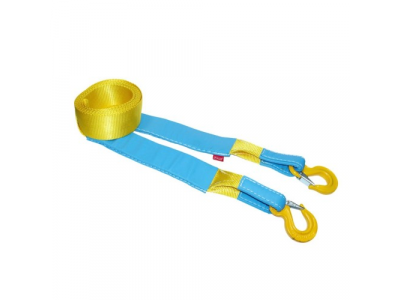 Ремень буксировочный эластичный 6 т 5 м серия "Стандарт" Крюк/Крюк, Tplus от TPLUS Ремень буксировочный эластичный 6 т 5 м серия "Стандарт" Крюк/Крюк, Tplus