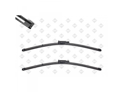 Щетки стеклоочистителя SWF VISIOFLEX,передняя,2 шт., 4F1955425E, 550mm/22", бескаркасная