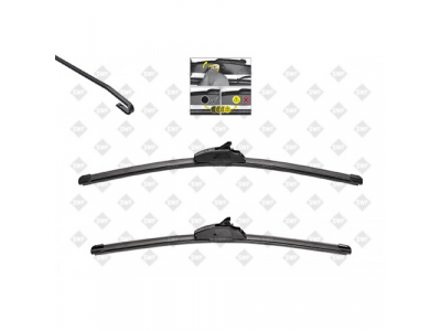 Щетки стеклоочистителя SWF VISIOFLEX, передняя, 1 шт., 1354282, 550mm/22", бескаркасная от SWF Щетки стеклоочистителя SWF VISIOFLEX, передняя, 1 шт., 1354282, 550mm/22", бескаркасная