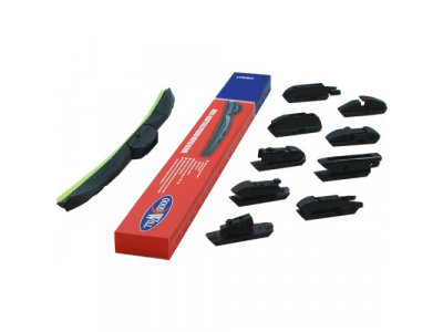 Гибридная щётка стеклоочистителя 480мм (9 адаптеров) от GOODWILL Гибридная щётка стеклоочистителя 480мм (9 адаптеров)