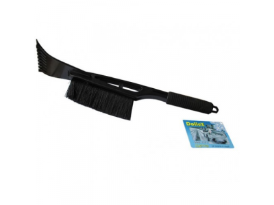 Щетка сметка со скребком 45 см, мягкая ручка от Dollex Щетка сметка со скребком 45 см, мягкая ручка