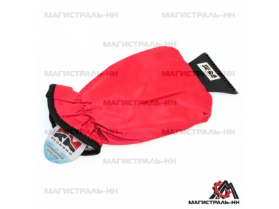 Скребок-рукавица для снега 33 см. ткань оксфорд/подклад флис "RedMark"