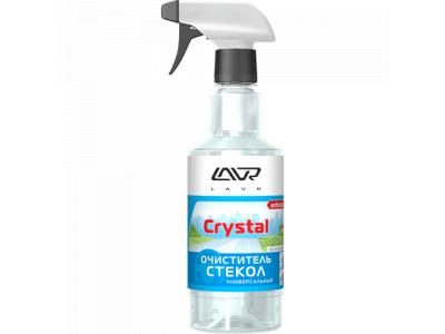 Очиститель стекол "LAVR" 1601 Glass Cleaner Crystal "Кристалл", универсальный, триггер, 500 мл /20