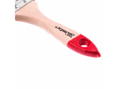 Кисть плоская "Стандарт" 1,5", натуральная щетина, деревянная ручка Mtx от MTX Кисть плоская "Стандарт" 1,5", натуральная щетина, деревянная ручка Mtx