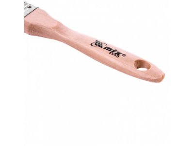 Кисть плоская "Евро" 3/4, натуральная щетина, деревянная ручка Mtx от MTX Кисть плоская "Евро" 3/4, натуральная щетина, деревянная ручка Mtx