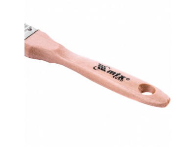 Кисть плоская "Евро" 1, натуральная щетина, деревянная ручка Mtx от MTX Кисть плоская "Евро" 1, натуральная щетина, деревянная ручка Mtx