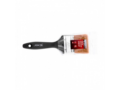 Кисть плоская "Евро" 2,5", натуральная щетина, пластмассовая ручка Mtx от MTX Кисть плоская "Евро" 2,5", натуральная щетина, пластмассовая ручка Mtx