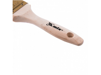 Кисть плоская Golden 2, искусственная щетина, деревянная ручка Mtx