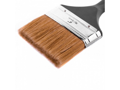 Кисть плоская "Евро" 4", натуральная щетина, пластмассовая ручка Mtx от MTX Кисть плоская "Евро" 4", натуральная щетина, пластмассовая ручка Mtx