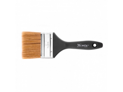 Кисть плоская "Евро" 3", натуральная щетина, пластмассовая ручка Mtx от MTX Кисть плоская "Евро" 3", натуральная щетина, пластмассовая ручка Mtx