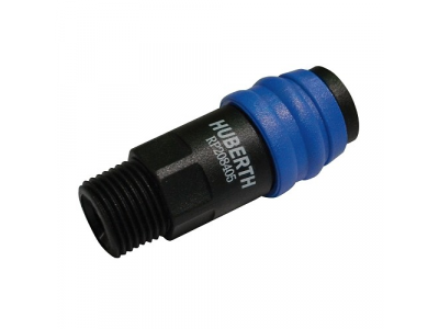 Соединение быстроразъемное пластиковое с резьбой 1/2" нар. (10 шт.)