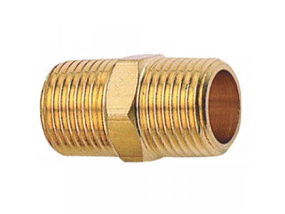 Переходник наружная резьба 3/8 - наружная резьба 1/2