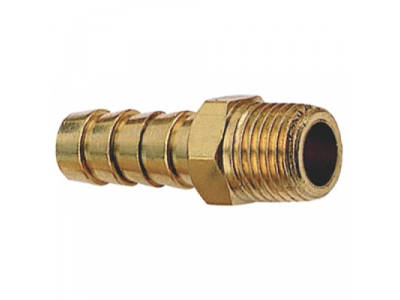 Переходник наружная резьба 1/4 - елка 10мм от LICOTA Переходник наружная резьба 1/4 - елка 10мм