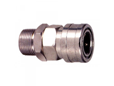 Пневморазъём металлический высокой пропускной способности 1/2" внеш. резьба