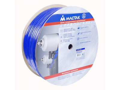 Шланг пневматический высокого давления 12х17 мм, бухта 100 м, полиуретановый, МАСТАК