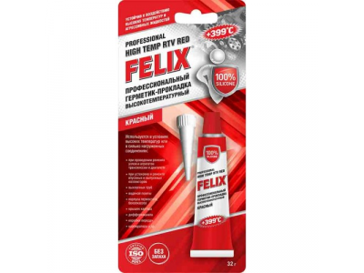 Герметик-прокладка профессиональный FELIX (красный) 32г от Felix Герметик-прокладка профессиональный FELIX (красный) 32г