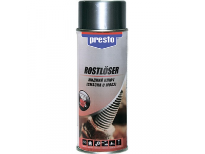 Жидкий ключ (смазка с МОS2) PRESTO 0,4л от PRESTO Жидкий ключ (смазка с МОS2) PRESTO 0,4л
