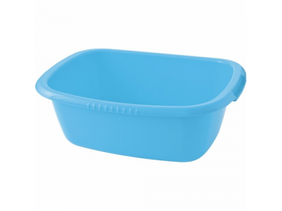 Таз пластмассовый прямоугольный 24л, голубой//Elfe light/Россия от Elfe Таз пластмассовый прямоугольный 24л, голубой//Elfe light/Россия