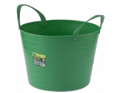 Ведро гибкое сверхпрочное 14 л, зеленое СИБРТЕХ от СИБРТЕХ Ведро гибкое сверхпрочное 14 л, зеленое СИБРТЕХ